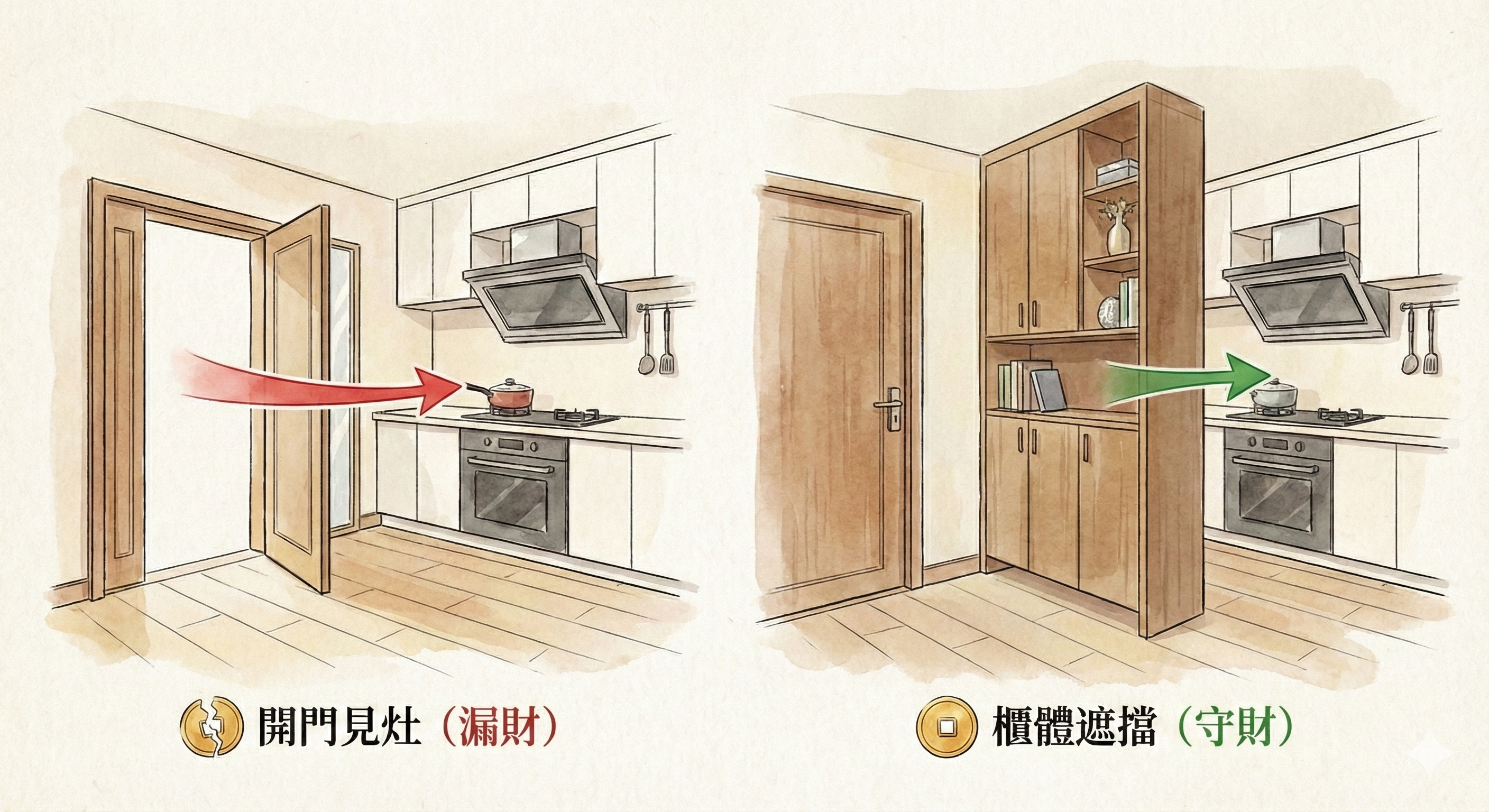 開門見灶改善方式